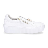 Gabor Damen Plateau Sneaker wei&szlig;