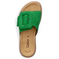 Gabor Damen Pantolette gr&uuml;n
