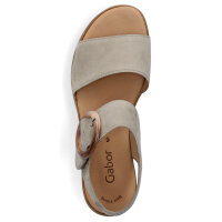 Gabor Damen Keil Sandalette schilf