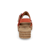 Gabor Damen Keil Sandalette orange