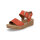 Gabor Damen Keil Sandalette orange