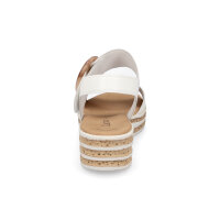 Gabor Damen Keil Sandalette wei&szlig;