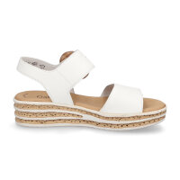 Gabor Damen Keil Sandalette wei&szlig;