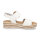 Gabor Damen Keil Sandalette wei&szlig;