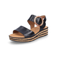 Gabor Damen Keil Sandalette schwarz