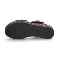 Gabor Damen Keil Sandalette schwarz