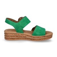 Gabor Damen Keil Sandalette gr&uuml;n
