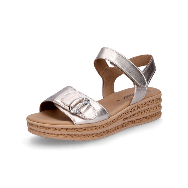 Gabor Damen Keilsandalette ros&eacute;gold