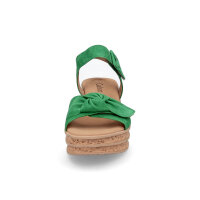 Gabor Damen Plateau Keilsandalette gr&uuml;n