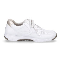 Gabor Rollingsoft Damen Sneaker wei&szlig; platin