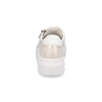 Rieker Damen Plateau Sneaker beige gold