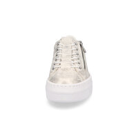 Rieker Damen Plateau Sneaker beige gold