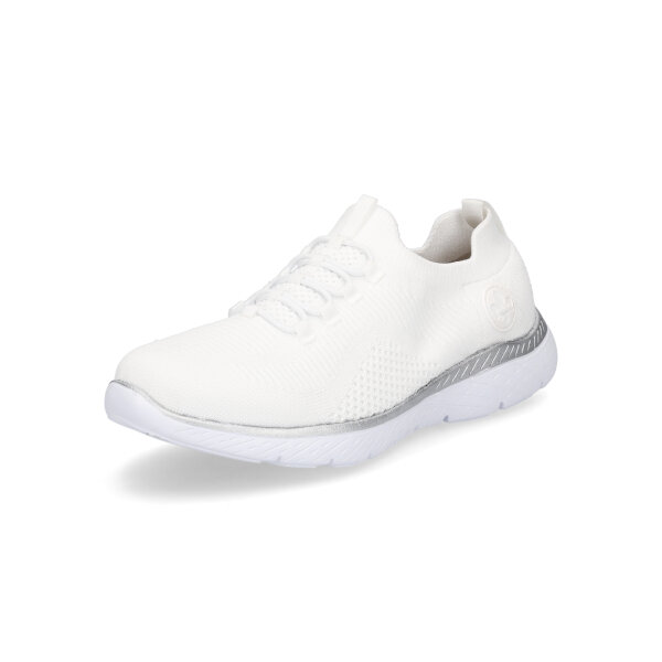 Rieker Damen Slip-on Sneaker wei&szlig;
