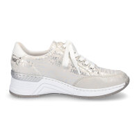 Rieker Damen Sneaker beige metallic