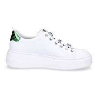 Rieker Damen Plateau Sneaker wei&szlig;