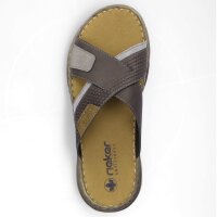 Rieker Herren Pantolette braun