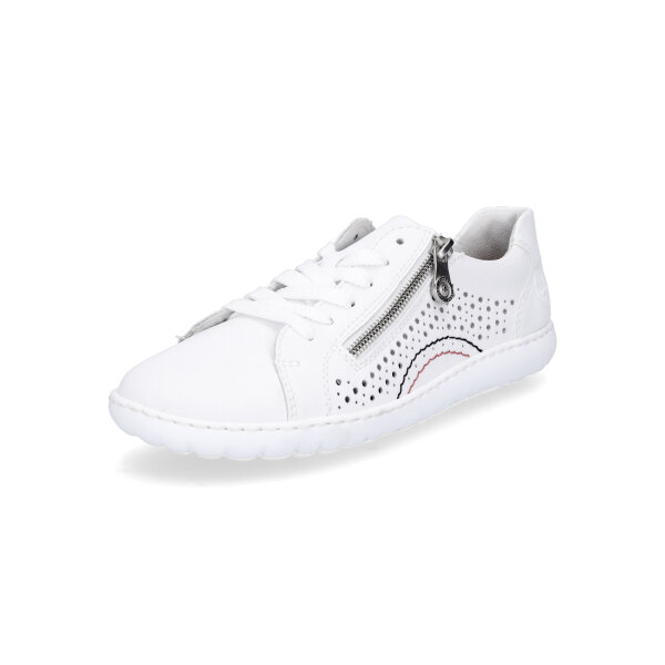 Rieker Damen Sneaker wei&szlig;