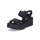 Rieker Damen Sandalette schwarz