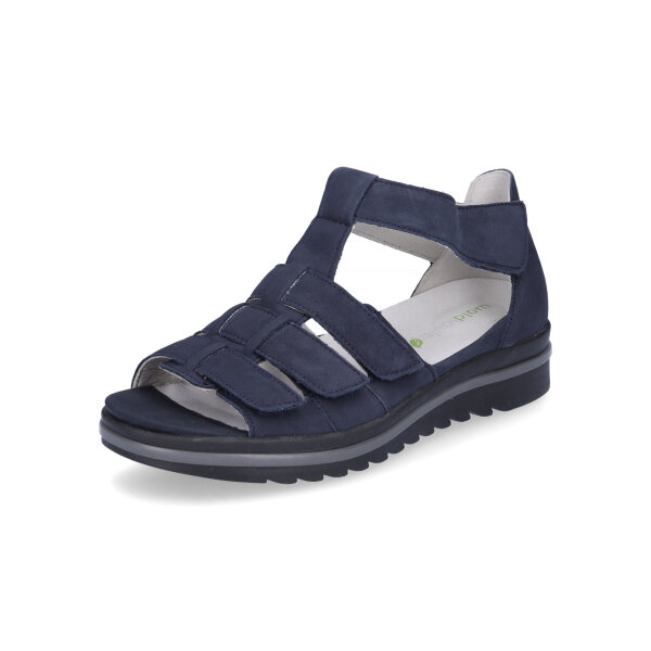Waldl&auml;ufer Damen Sandale Hakura marineblau