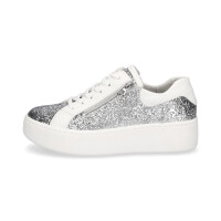 Waldläufer Damen Sneaker Nicky silber weiß...