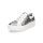 Waldl&auml;ufer Damen Sneaker Nicky silber wei&szlig; Glitzer