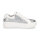 Waldl&auml;ufer Damen Sneaker Nicky silber wei&szlig; Glitzer
