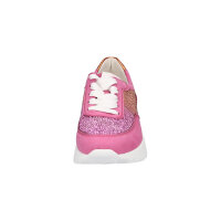 Waldläufer Damen Sneaker pink orange Glitzer