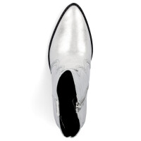 Tamaris Damen Leder Stiefelette silber