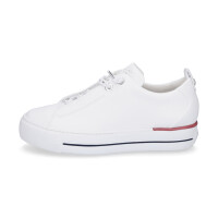 Paul Green Damen Leder Sneaker weiß
