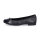 Tamaris Damen Leder Ballerina schwarz