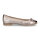 Tamaris Damen Leder Ballerina kupfer