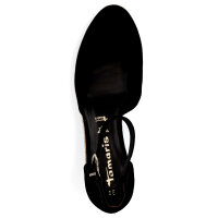 Tamaris Damen Keilsandalette schwarz