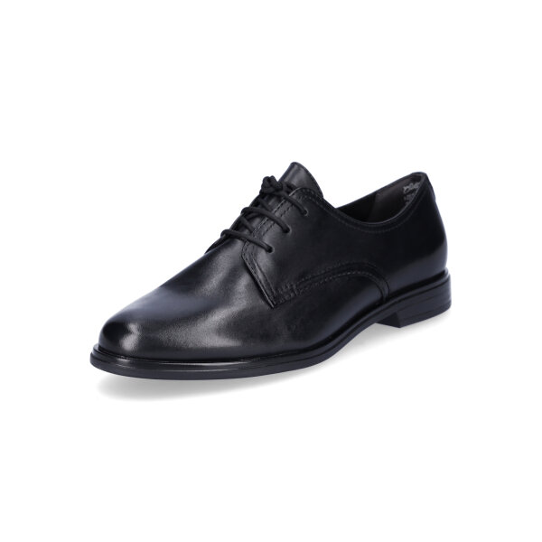Tamaris Damen Schn&uuml;rschuh schwarz