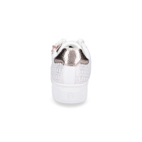 Tamaris Damen Plateau Sneaker weiß roségold