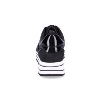 Tamaris Damen Sneaker schwarz Glitzer