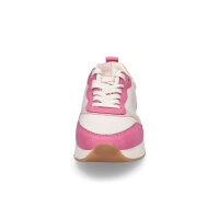 Tamaris Damen Sneaker fuchsia wei&szlig;