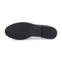 Tamaris Damen Leder Loafer schwarz