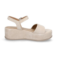 Tamaris Damen Plateau Sandalette beige