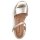 Tamaris Damen Plateau Sandalette gold metallic
