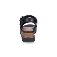 Tamaris Damen Keilsandalette schwarz