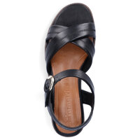Tamaris Damen Keilsandalette schwarz