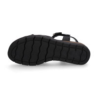 Tamaris Damen Keilsandalette schwarz