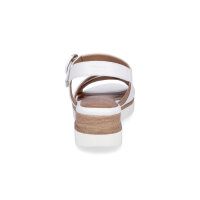 Tamaris Damen Keilsandalette wei&szlig;