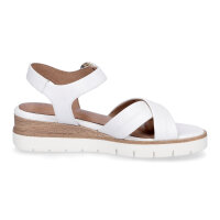 Tamaris Damen Keilsandalette wei&szlig;