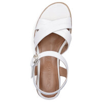 Tamaris Damen Keilsandalette wei&szlig;
