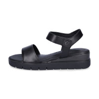 Tamaris Damen Keilsandalette schwarz
