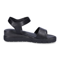 Tamaris Damen Keilsandalette schwarz