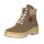 Rieker Damen Schn&uuml;rboot beige
