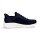 Skechers Herren Slip-in Sneaker Bobs Squad Chaos Daily Hype navy