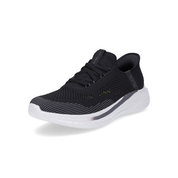Skechers Herren Slip-in Sneaker Slade Quinto schwarz